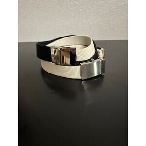 US Navy Canvas Belt Brass Men 33 Military Bundle Service Uniform Hiking Outdoor